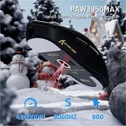 Миша Attack Shark X8 Ultra Wireless Black (AS-6972792471846-B) [159864] - мініатюра 5