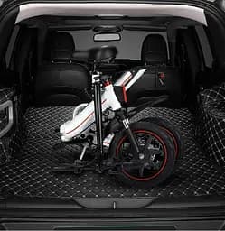 Складаний міський електровелосипед OUXI V5, 400Вт, 14", макс. швидкість 25 км/год, запас ходу 70 км, чорний - мініатюра 7