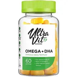 Omega 3 + DHA VPLab UltraVit 60 желейок