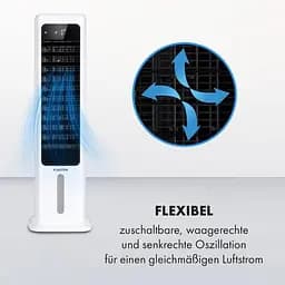 Мобільний кондиціонер вентилятор Klarstein Skytower 360° Smart Air Cooler4-в-1 (10035818) - мініатюра 4