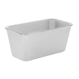 Форма лита алюмінієва хлібна для випікання маленьких буханців хліба та кексів Л12 (16.7х8.7х7.6 см), Полімет 81319