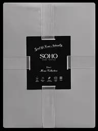 Комплект постільної білизни Євро Duet 200х230 см Grey/Graphite SOHO pbe0050810 - мініатюра 4