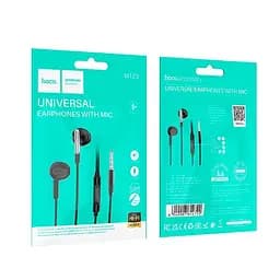 Навушники Hoco Glory universal earphones with microphone M123 - мініатюра 2