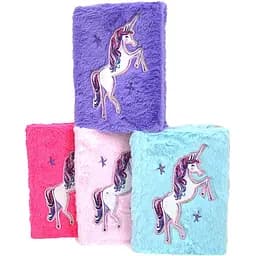 Блокнот пухнастий Єдиноріг А5 80 арк 5126DSCN