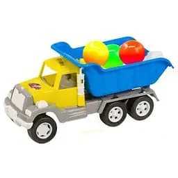 Іграшкова машина Самоскид з 6 кульками