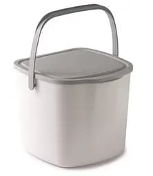 Контейнер для сміття з кришкою та ручкою Snips Kitchen Compost Bin, 3 л, білий - мініатюра 2
