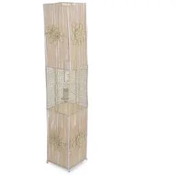 Напольный торшер из лозы BKL-297F/4