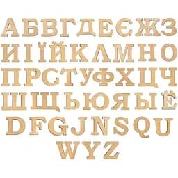 Набор заготовок Rosa Talent Буква Х МДФ высота 10 см 5 шт