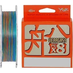 Шнур YGK Veragass Fune X8 150 m #1.5/0.205 mm 30lb/12.5 kg (1013-5545.02.64)
