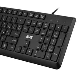 Комплект (Клавіатура та Миша) 2E MK405 USB-A, EN/UK, чорний - мініатюра 12