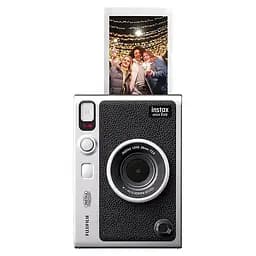 Подарунковий набір камера Fujifilm Instax Mini EVO, Фотопапір 100 шт, Чохол, Фотоальбом 108 фото Чорний - мініатюра 3
