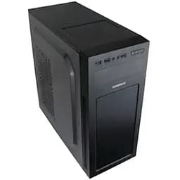 Корпус GameMax MT520-FAN Black, без БП, Mid Tower, ATX/Micro ATX/Mini ITX, 2хUSB 2.0, 1хUSB 3.0, 0.5 мм, 4.0кг