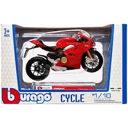 Дитяча модель Мотоцикла DUCATI Panigale V4 Bburago 18-51030-5 масштаб 1:18