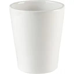 Горщик для квітів МВМ My Home, 16 см, білий (DH-FLOWERS-29 WHITE)