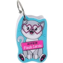 Картки для запису іноземних слів Kite Cat 80 аркушів (K21-358-4)