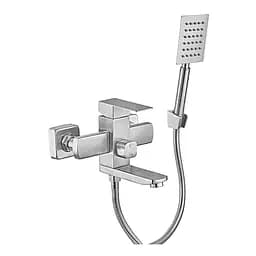 Змішувач для ванни Armata Kub-009 CH6493 Нержавіюча сталь