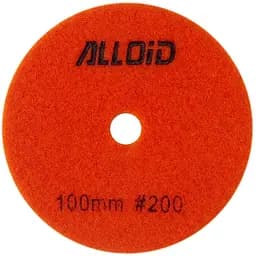 Круг алмазний Alloid Building Tools Star шліфувальний на липучці 100 мм зерно 200 (DD-63372)