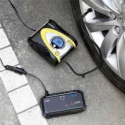 Автомобільний портативний пуско-зарядний пристрій (бустер) Jump Starter Wondertech WTST001 U28, 2000А, павербанк 20000 мАг - мініатюра 8