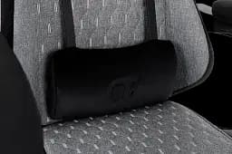 Геймерське крісло GT Racer сіре із чорним (X-2324 Fabric Gray/Black Suede) - мініатюра 9