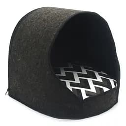 Будка для котів та собак Олімп №2 42х37х37 см коричневий