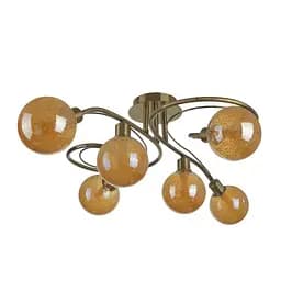 Люстра потолочная Brille галогенная G9 40W AB (LK-694C/6)