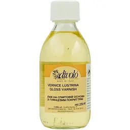 Лак фінішний Divolo Lustrina глянцевий 250 мл