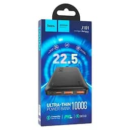 Зовнішній акумулятор Power Bank Hoco J101 10000 mAh 22.5W чорний - мініатюра 5