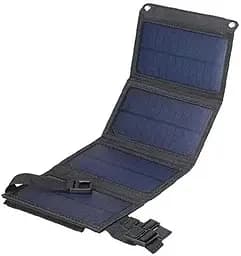 Складаний сонячний зарядний пристрій Solar panel 20 W Hapividad90 Сонячна панель - мініатюра 4