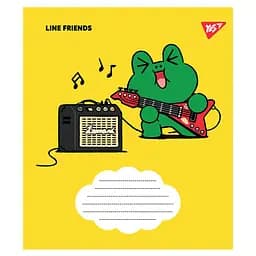 Набір зошитів Yes Line friends А5 12 аркушів 25 шт. (766255) - мініатюра 3