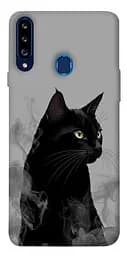 Чохол Demsky Smoke cat для Samsung Galaxy A20s