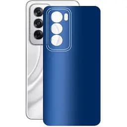 Захисна плівка StatusSKIN для Oppo Reno12 Корпус Вініл Синій матовий