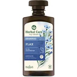 Шампунь для сухого та ламкого волосся Farmona Herbal Care Лляний 330 мл