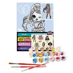 Картина за номерами "L.O.L. Surprise! Tweens Emma Emo" Ідейка KHO6278, 30х40 см - мініатюра 2