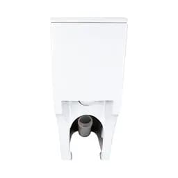 Унітаз-моноблок підлоговий Qtap Swan Ultra Quiet безобідковий з сидінням Soft-close White QT16226080AW, Білий - мініатюра 6