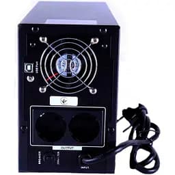 Джерело безперебійного живлення (ДБЖ) SVC SL-1.5KS-LCD 1500VA [108203] - мініатюра 3