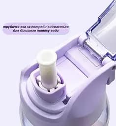 Пляшка для води Casno 800 мл KXN-1257 Біла (KXN-1257_White) - мініатюра 6