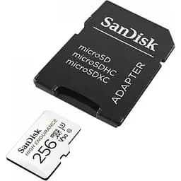 Карта пам'яті SanDisk microSDXC 256GB UHS-I High Endurance U3 V30 R-100MB/s + SD Adapter (SDSQQNR-256G-GN6IA) [141836] - мініатюра 4