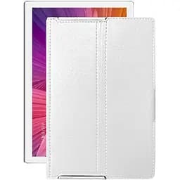 Чохол StatusCASE з екошкіри для планшету Teclast M30 Pro Білий