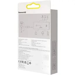 USB-хаб Baseus Lite Series 5-Port Type-C HUB Docking Station Black (WKQX040001) [89299] - мініатюра 8