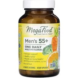 Вітаміни та мінерали MegaFood Men's 55+ One Daily 60 таблеток