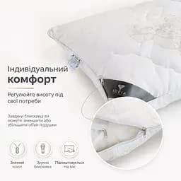 Подушка Ideia Air Dream Classic антиалергенна, на блискавці, троянди 50х70 см (8-11754*001) - мініатюра 2