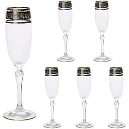 Набор бокалов для шампанского Lora Натали 170 мл 6 шт. NGC22SETCHAMP