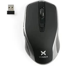 Мишка Vinga MSW-909 Silent black-grey
