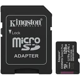 Карта памяти Kingston Canvas Select Plus MicroSDXC 128 GB U3 A1 150R + SDCS3/128GB