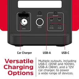 Зарядна станція Energizer 1800Вт (1536Вт/г) AC, LiFePo4,MPPT,UPS, USB-C PD 100Вт - мініатюра 4