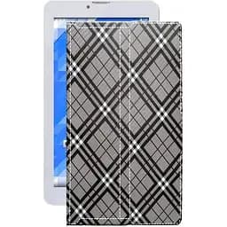 Чохол StatusCASE з екошкіри для планшету Pixus Play V4.0.7 3G Клітинки