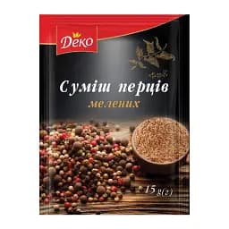 Суміш перців Деко мелена 15 г
