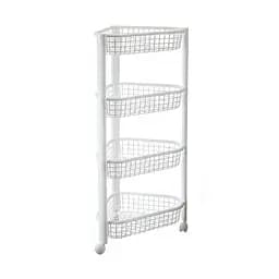 Полка угловая Idea Home на 4 секции (2757-IH-білий)