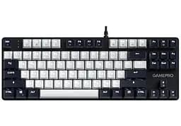 Клавиатура игровая механическая GamePro MK-110-B USB Hot-Swap Outemu Red Switch Black-White