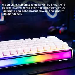Клавіатура Ajazz NK68 Red Switch White USB-C (NK68-R-W) - мініатюра 7